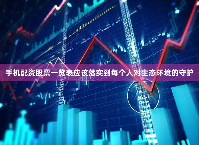 手机配资股票一览表应该落实到每个人对生态环境的守护